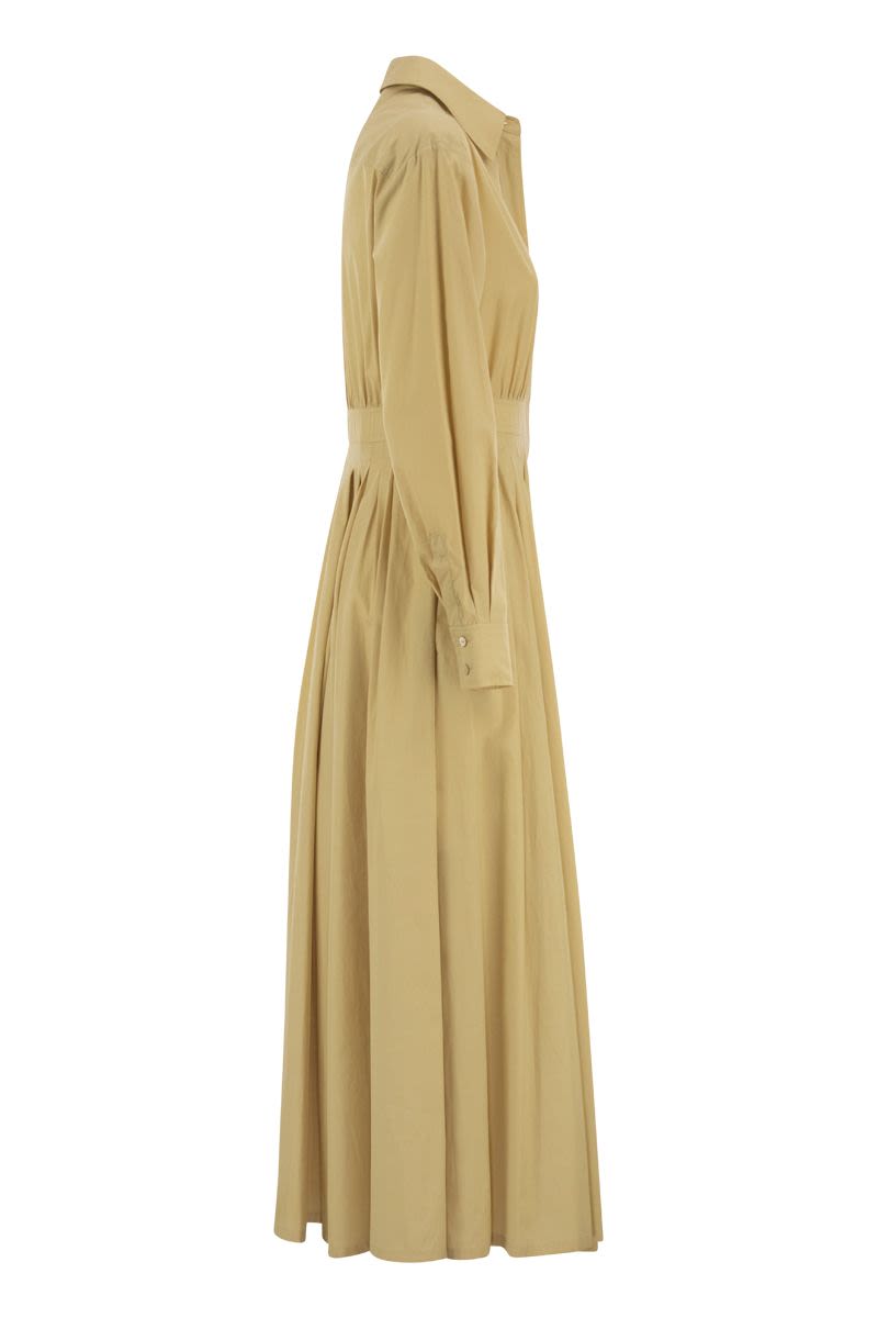 CARBONE - Cotton long dress - VOGUERINI