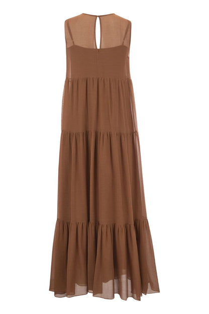 FAGO - Silk blend dress - VOGUERINI