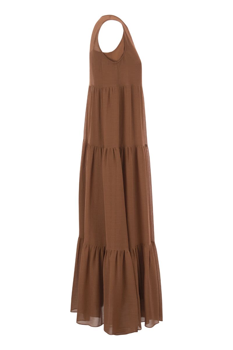 FAGO - Silk blend dress - VOGUERINI