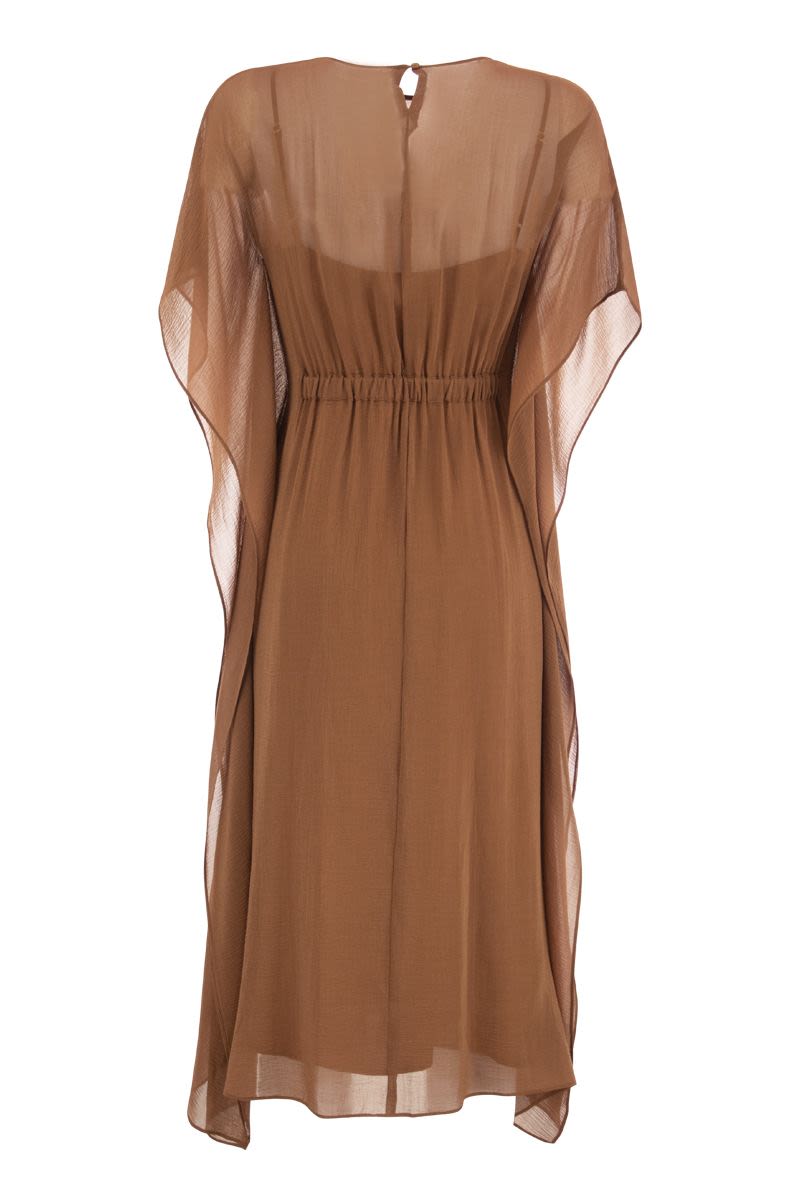 CALENDA - Silk blend dress - VOGUERINI