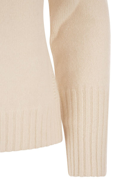 ALINDA - Cashmere yarn sweater - VOGUERINI