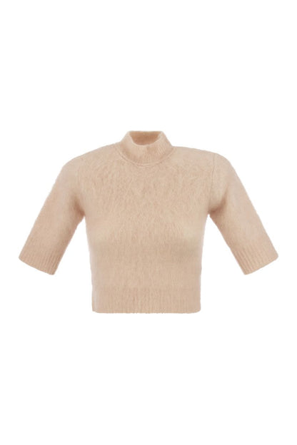 FASTOSO - Mohair short jumper - VOGUERINI