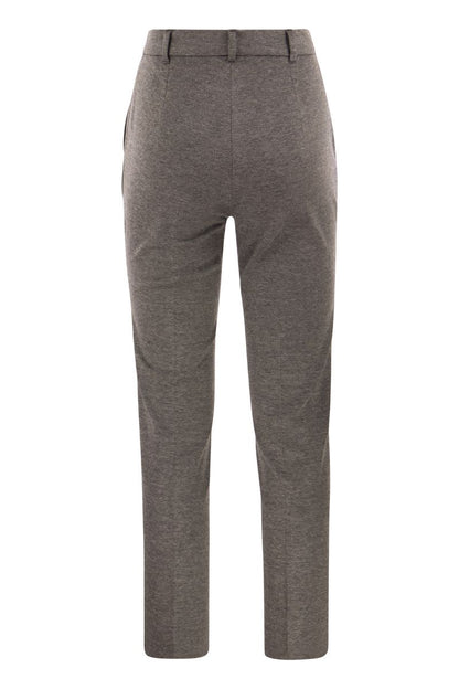 CASA - Viscosa jersey trousers - VOGUERINI