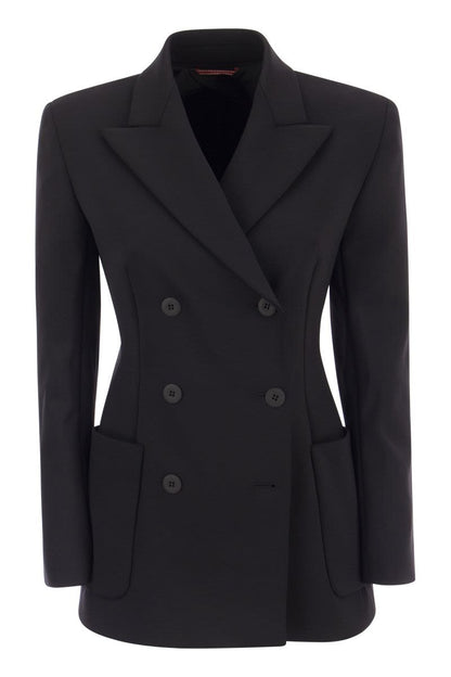 MONIQUE - Slim double-breasted blazer - VOGUERINI