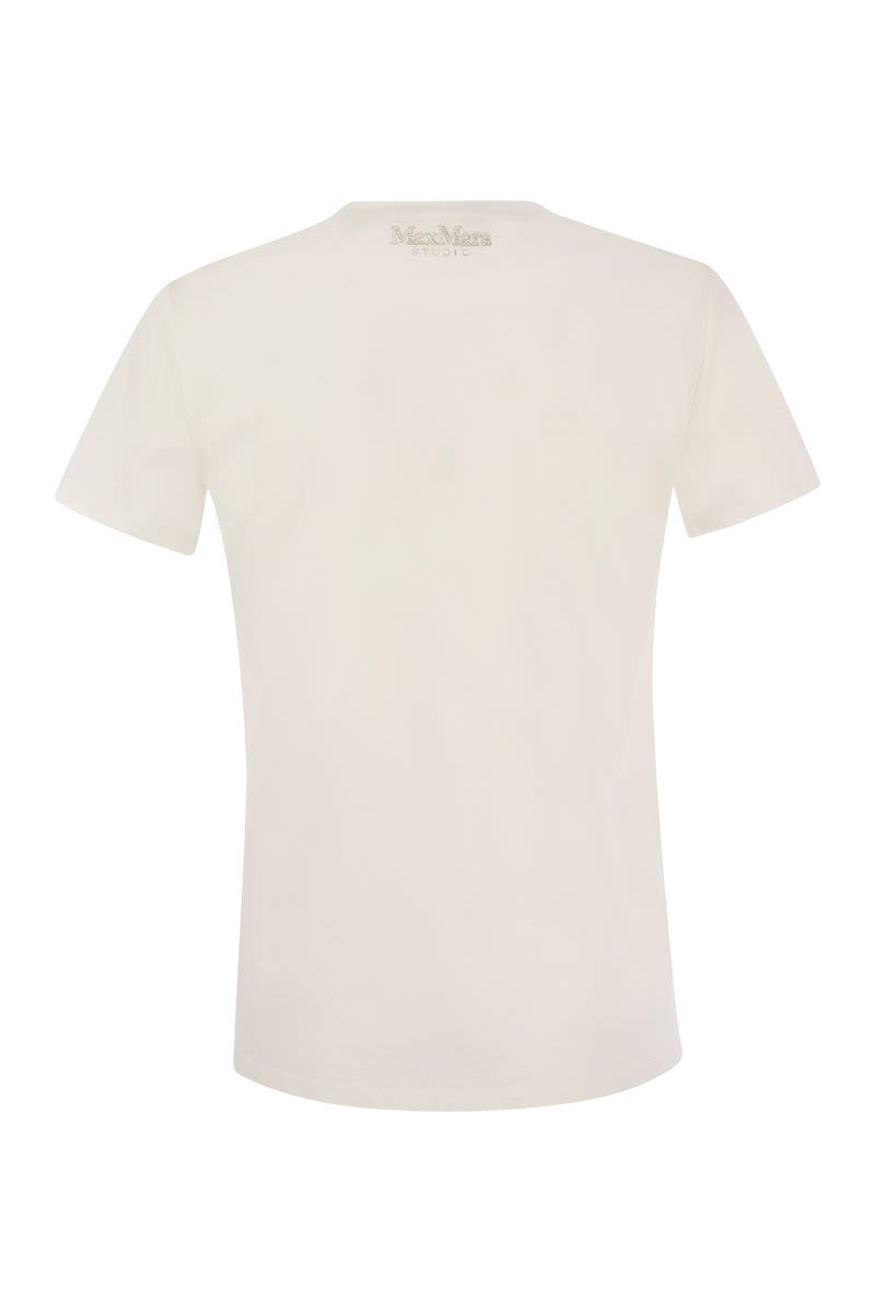 VETTA - Cotton jersey T-shirt - VOGUERINI