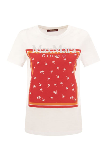 WIEN - Short-sleeved T-shirt with print - VOGUERINI