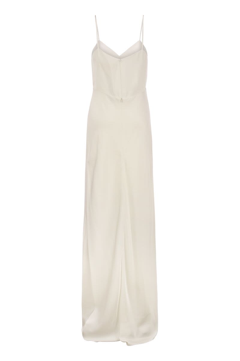 SELCE - Envers satin slip dress - VOGUERINI