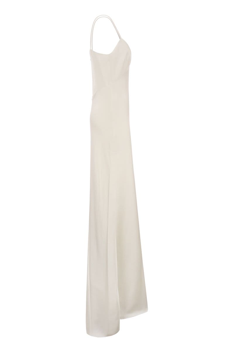 SELCE - Envers satin slip dress - VOGUERINI