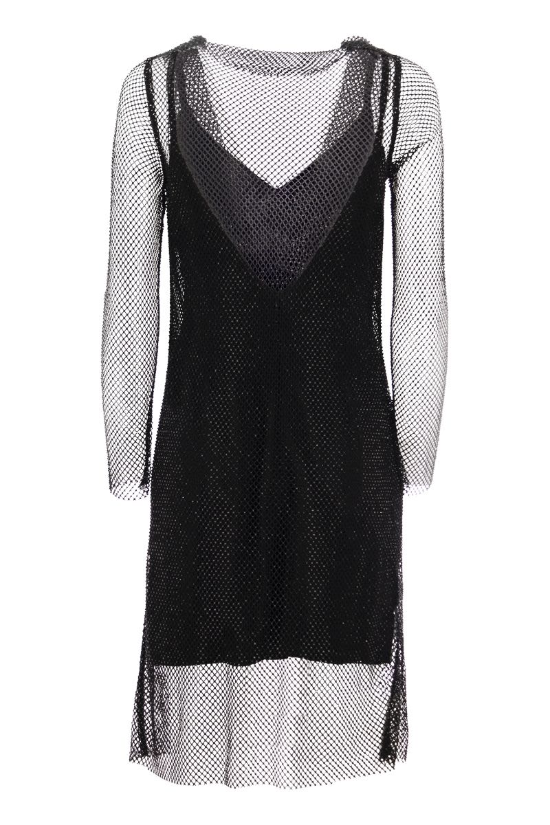 VEZZO - Mesh dress - VOGUERINI