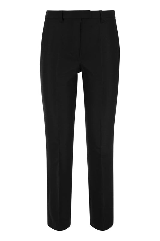 FATINA - Cotton and viscose trousers - VOGUERINI