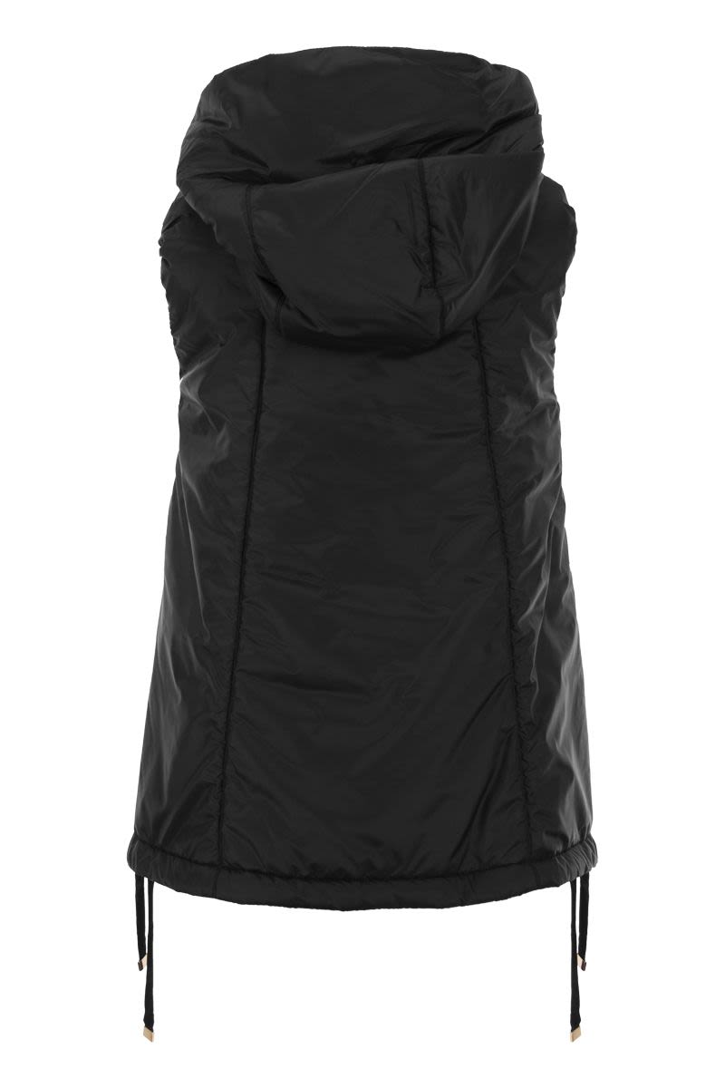 GREENGO - Sleeveless in drip-proof technical fabric - VOGUERINI