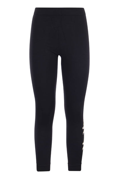 ELOGIO - Technical fabric legging with logo - VOGUERINI