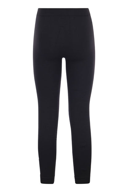 ELOGIO - Technical fabric legging with logo - VOGUERINI