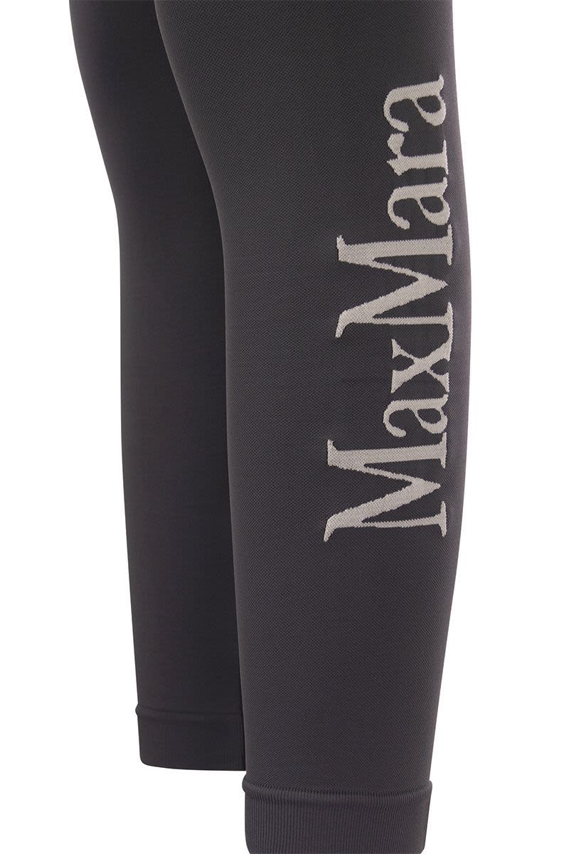 ELOGIO - Technical fabric legging with logo - VOGUERINI