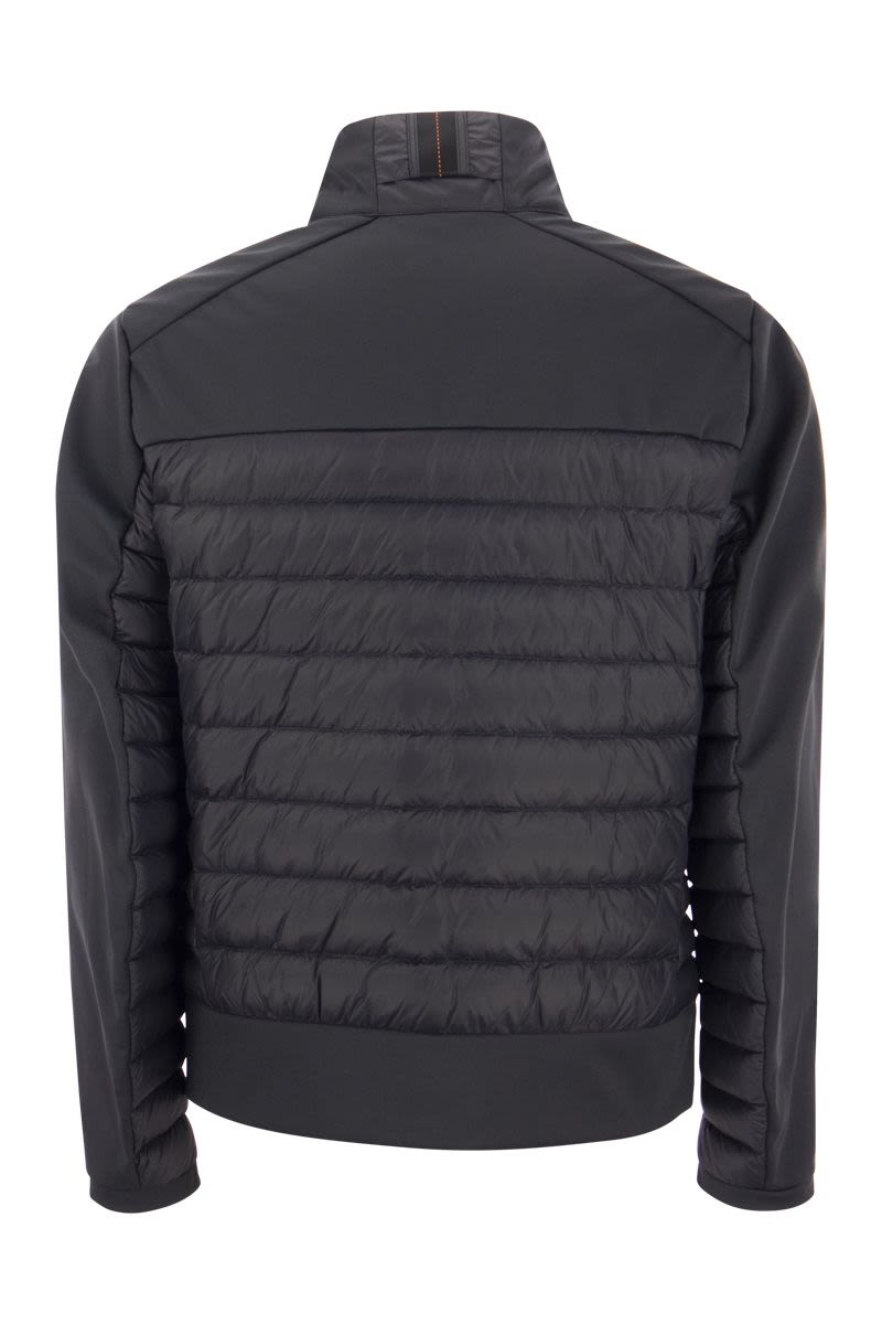 SHIKI - Down and soft shell bomber jacket - VOGUERINI