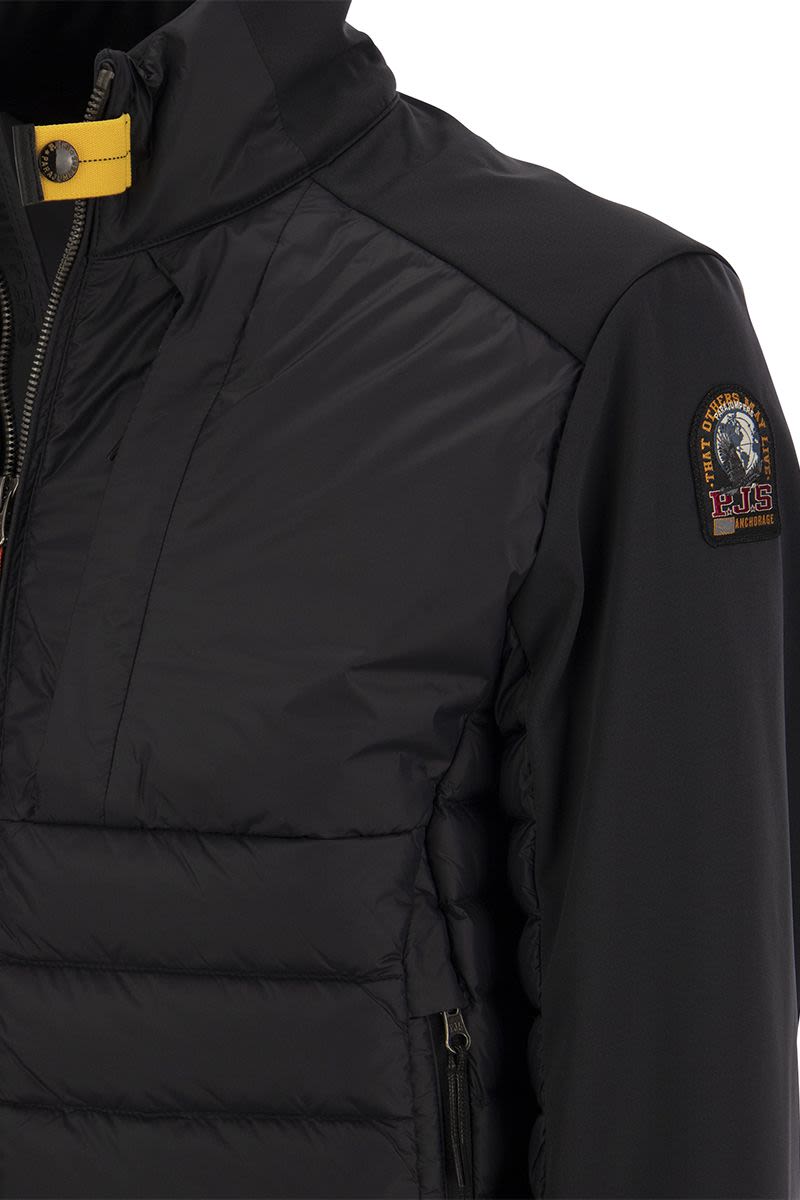 SHIKI - Down and soft shell bomber jacket - VOGUERINI