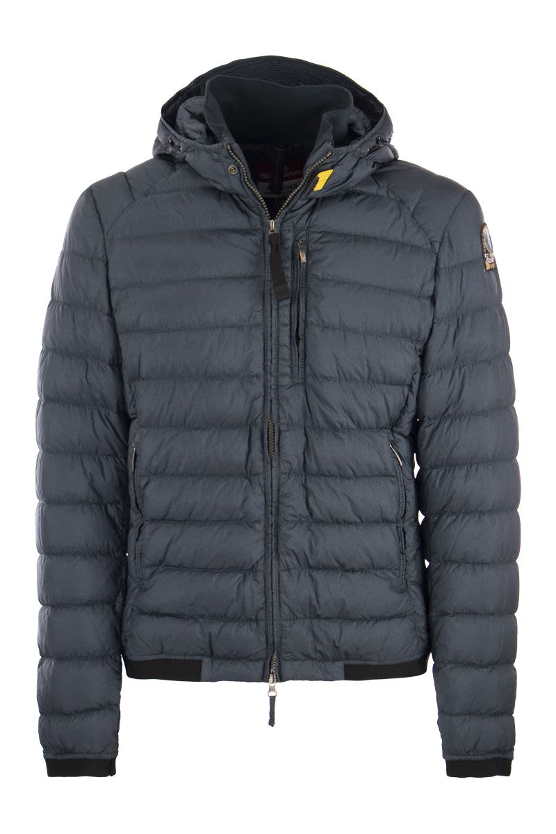 COLEMAN - Short down jacket with hood - VOGUERINI