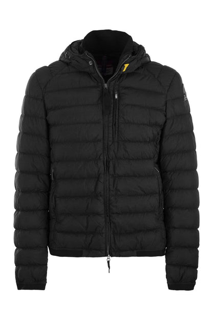 COLEMAN - Short down jacket with hood - VOGUERINI