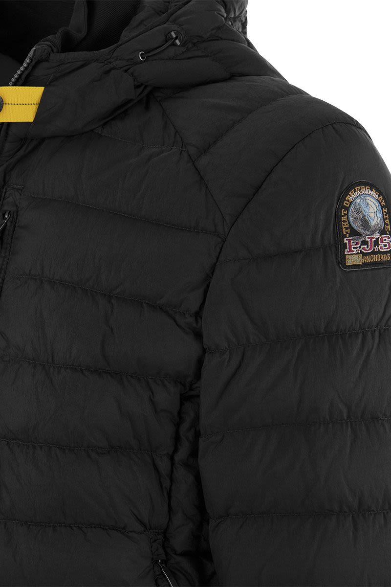 COLEMAN - Short down jacket with hood - VOGUERINI