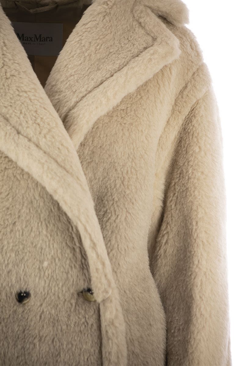 CAT - Teddy Bear Icon Coat in wool and alpaca - VOGUERINI