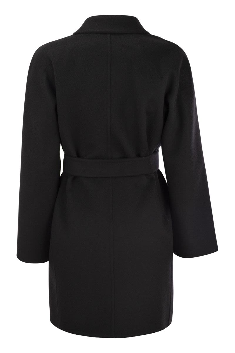 HAROLD - Short cashmere dressing gown coat - VOGUERINI