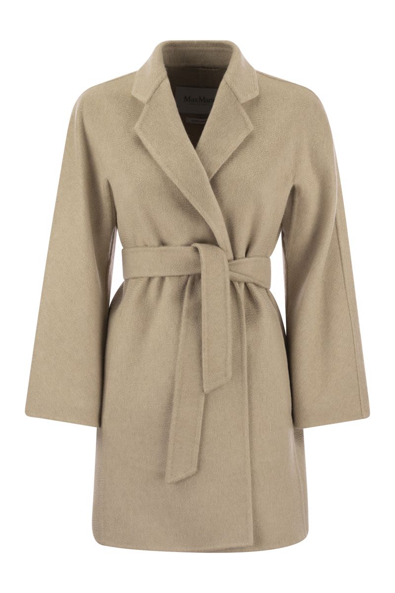 HAROLD - Short cashmere dressing gown coat - VOGUERINI