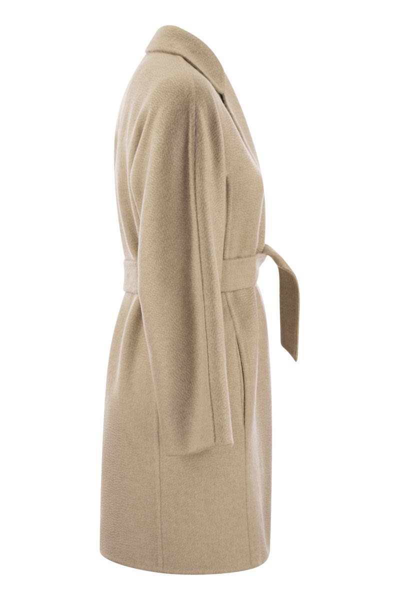 HAROLD - Short cashmere dressing gown coat - VOGUERINI