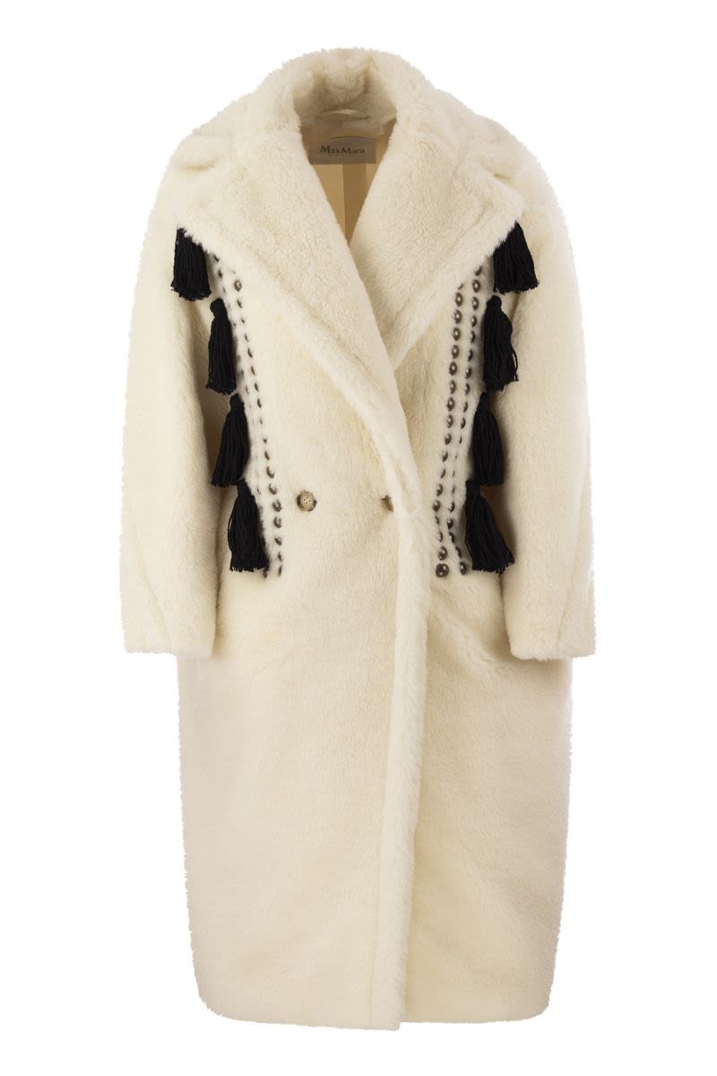 DEMETRA - Teddy Bear Icon Coat in alpaca and wool - VOGUERINI