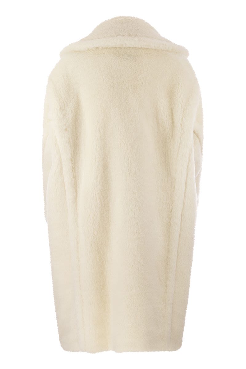 DEMETRA - Teddy Bear Icon Coat in alpaca and wool - VOGUERINI