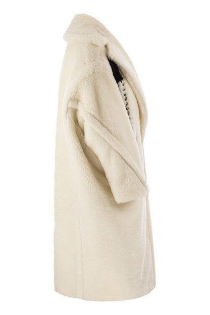 DEMETRA - Teddy Bear Icon Coat in alpaca and wool - VOGUERINI