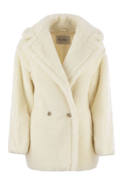 ESPERO - Teddy fabric short coat - VOGUERINI