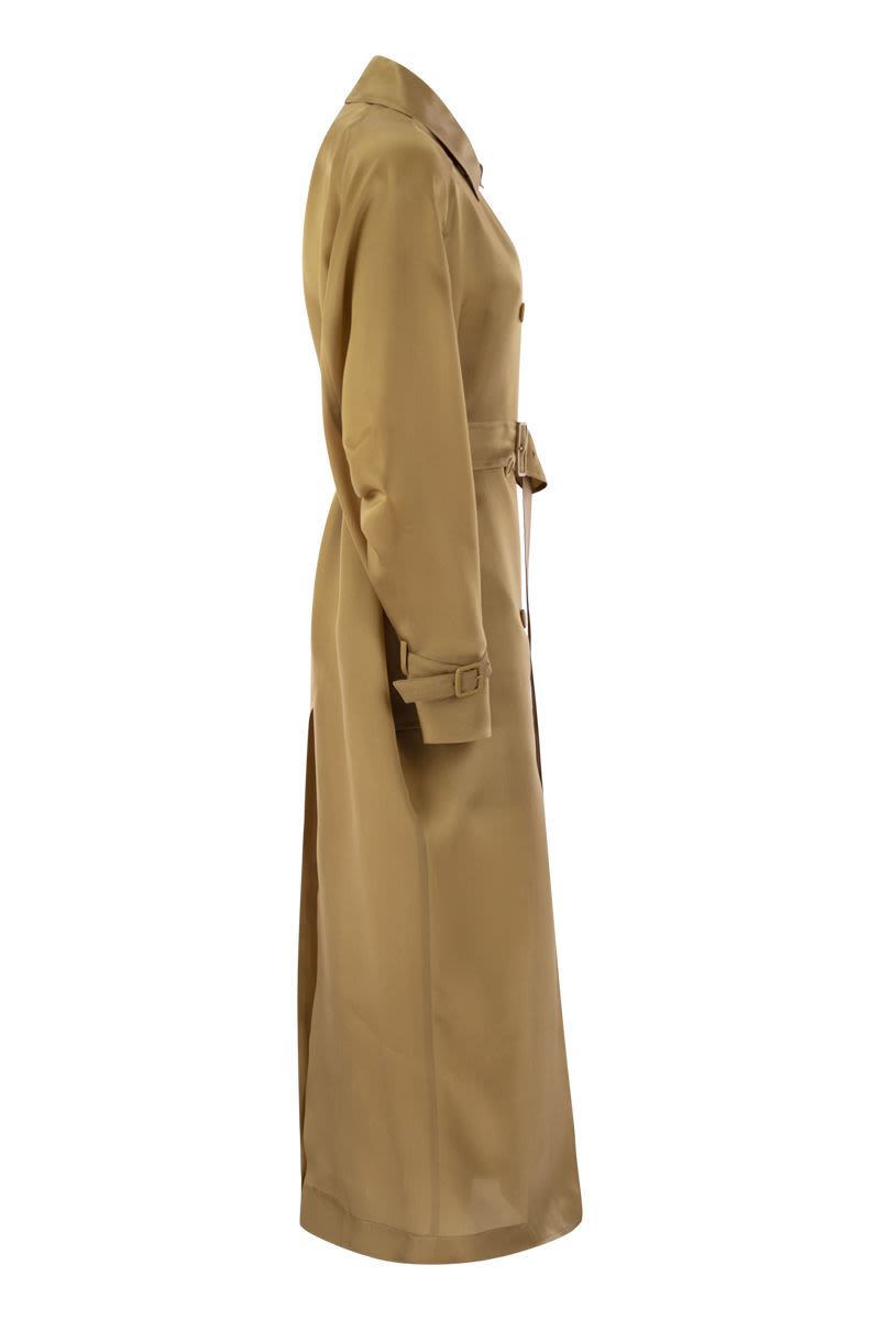 SACCO - Oversize organza trench coat