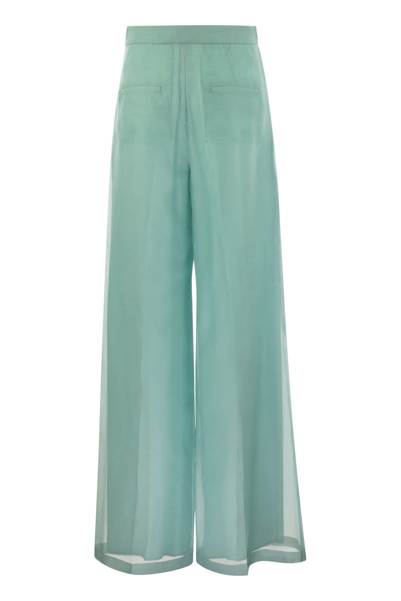 CALIBRI - Silk wide trousers