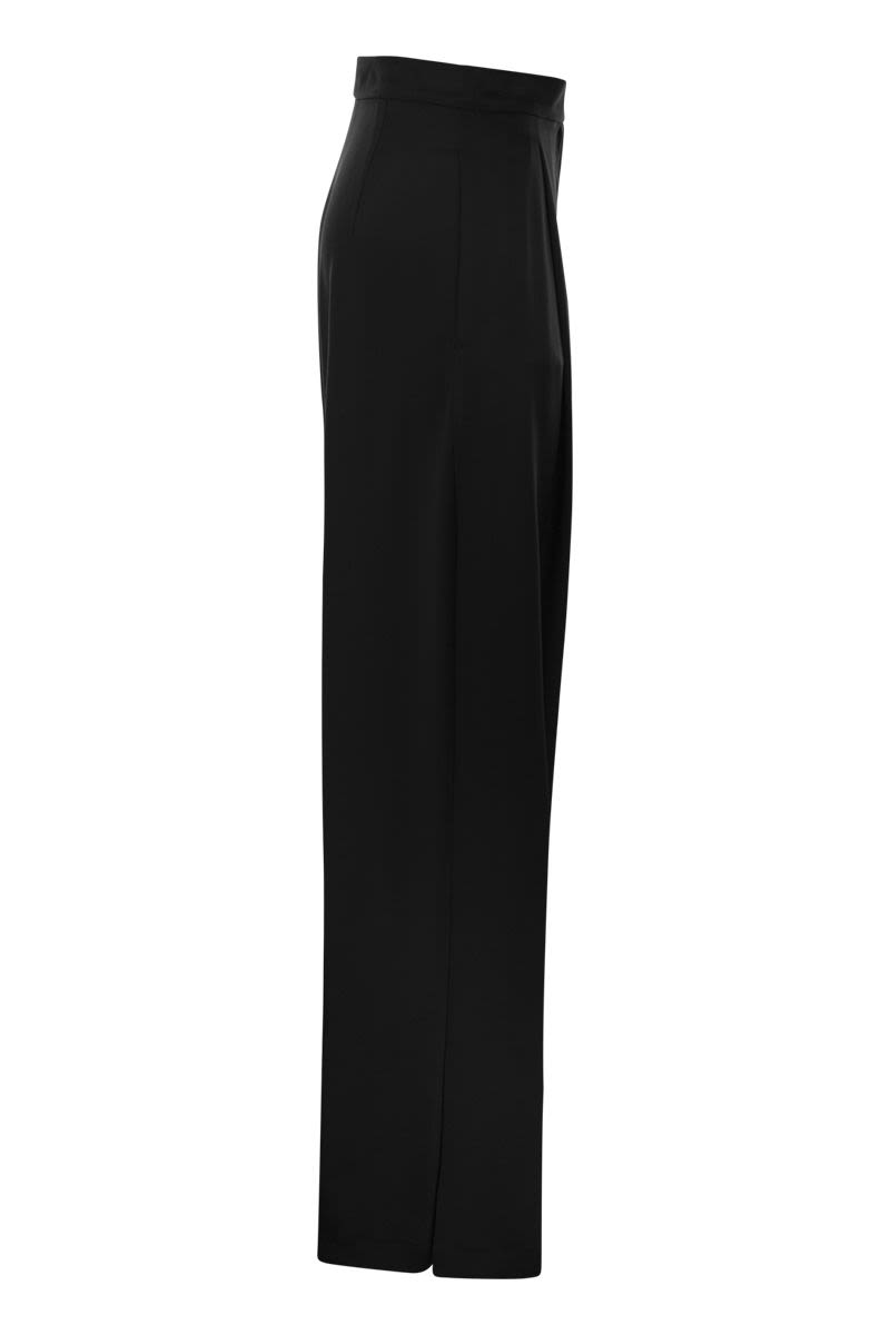 FIESTA - Silk flare trousers - VOGUERINI