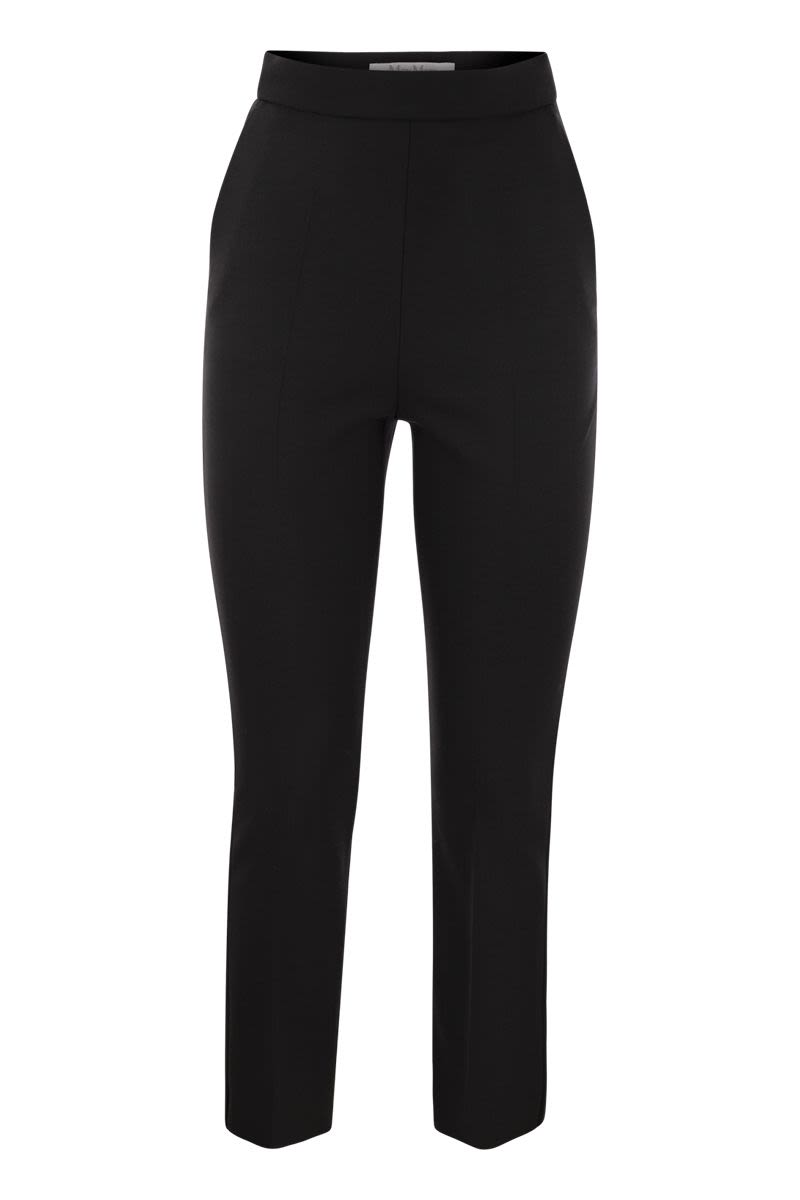 NEPETA - Ankle-length trousers in wool crepe - VOGUERINI