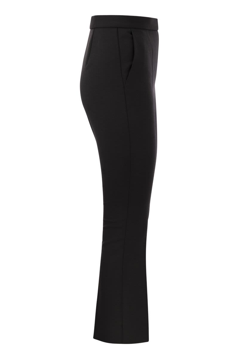 NEPETA - Ankle-length trousers in wool crepe - VOGUERINI