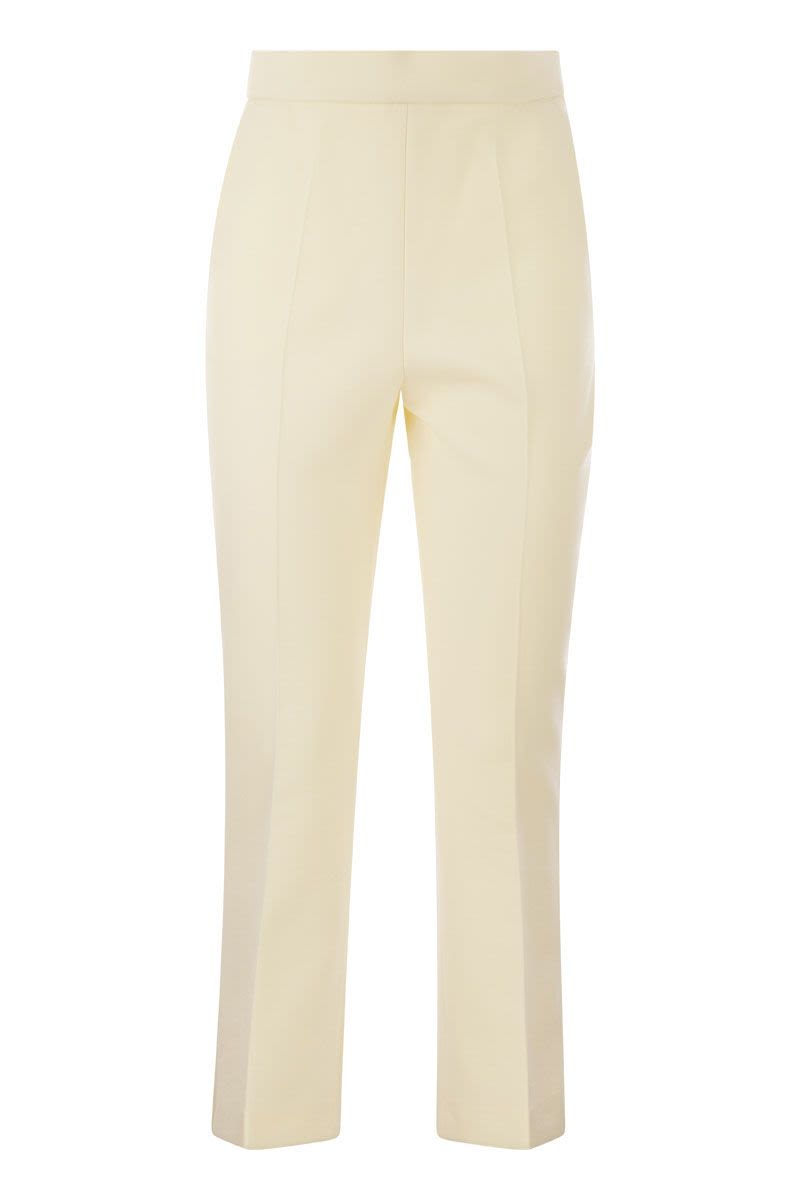 NEPETA - Ankle-length trousers in wool crepe - VOGUERINI