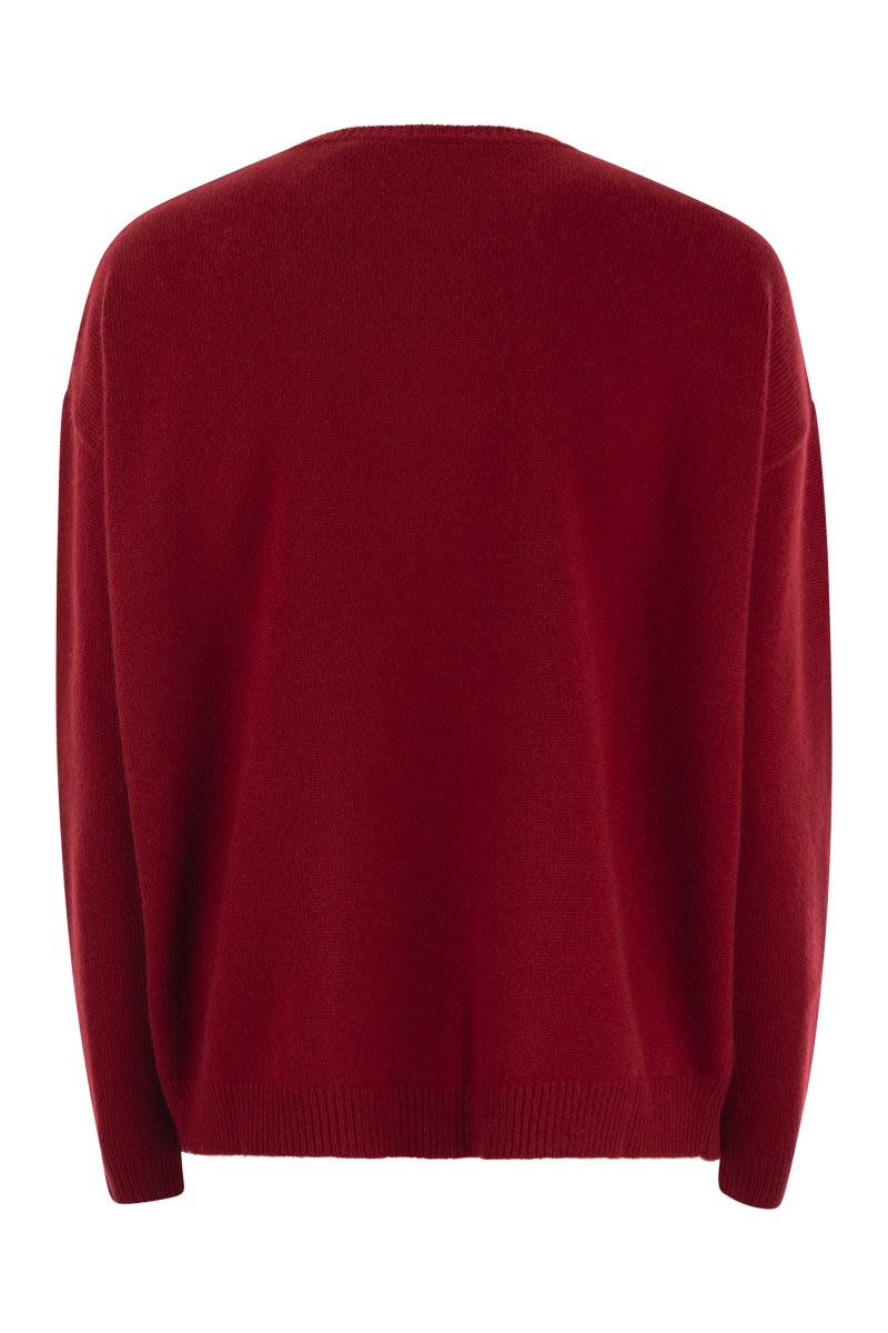 NIAS - Wool and cashmere yarn sweater - VOGUERINI