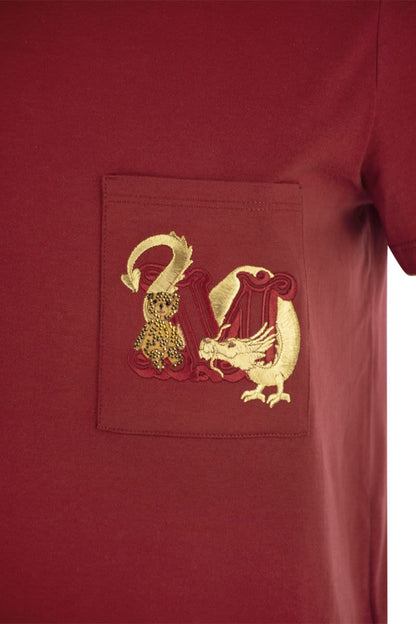 ELMO - Short-sleeved T-shirt with pocket - VOGUERINI