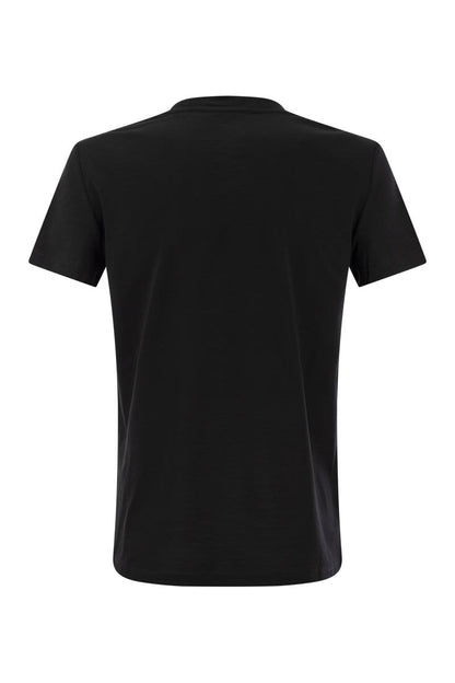 PAPAIA1 - Cotton jersey T-shirt - VOGUERINI