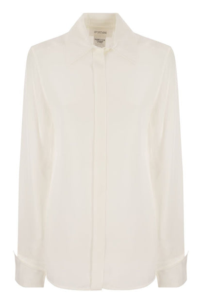 LELIA - Pure silk shirt - VOGUERINI