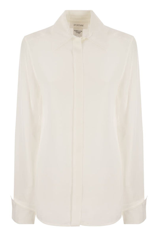 LELIA - Pure silk shirt - VOGUERINI