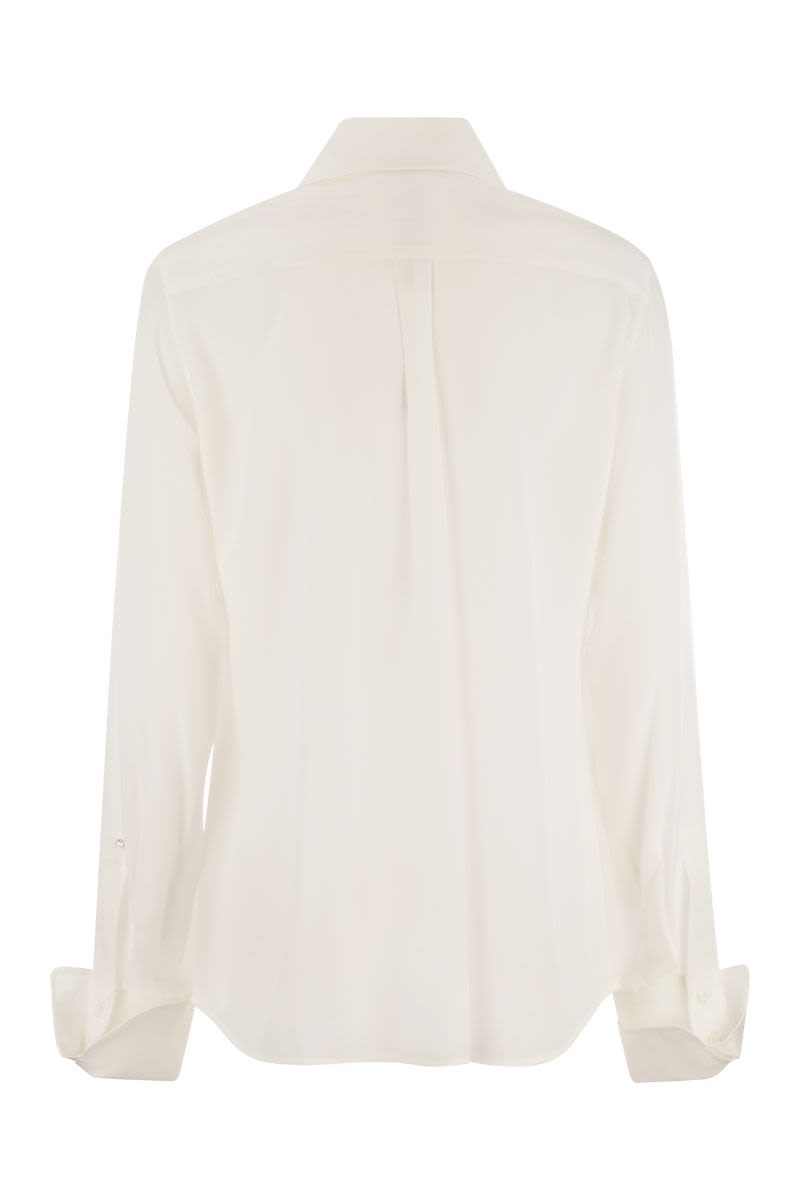 LELIA - Pure silk shirt - VOGUERINI