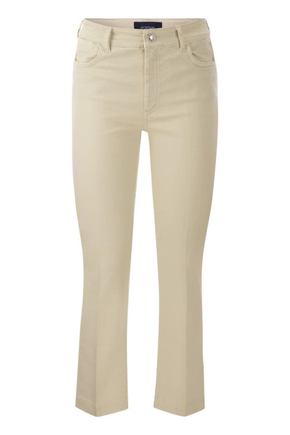 NILLY - Five-pocket mini flare trousers - VOGUERINI