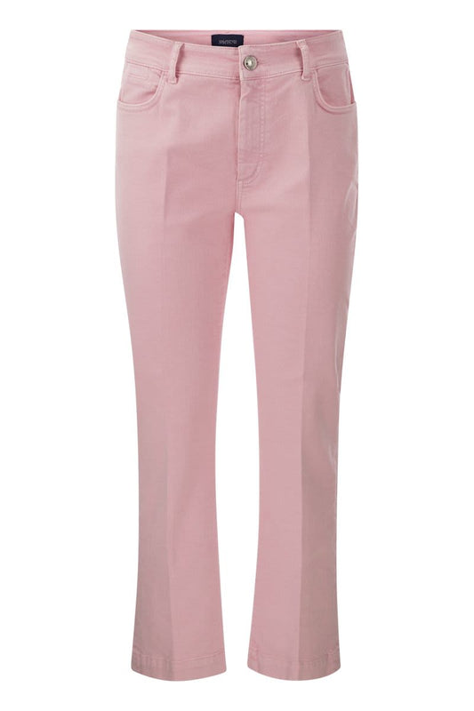 NILLY - Five-pocket mini flare trousers - VOGUERINI