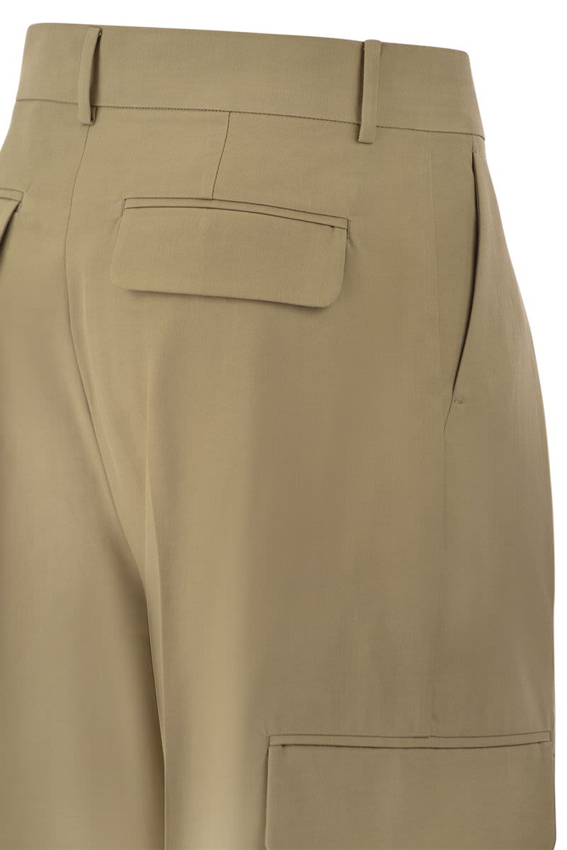 JACOPO - Cotton-blend trousers