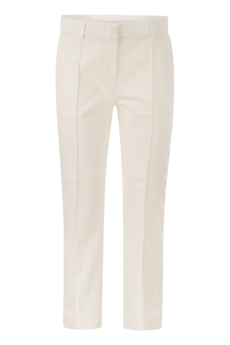 ETNA - Slim cotton trousers