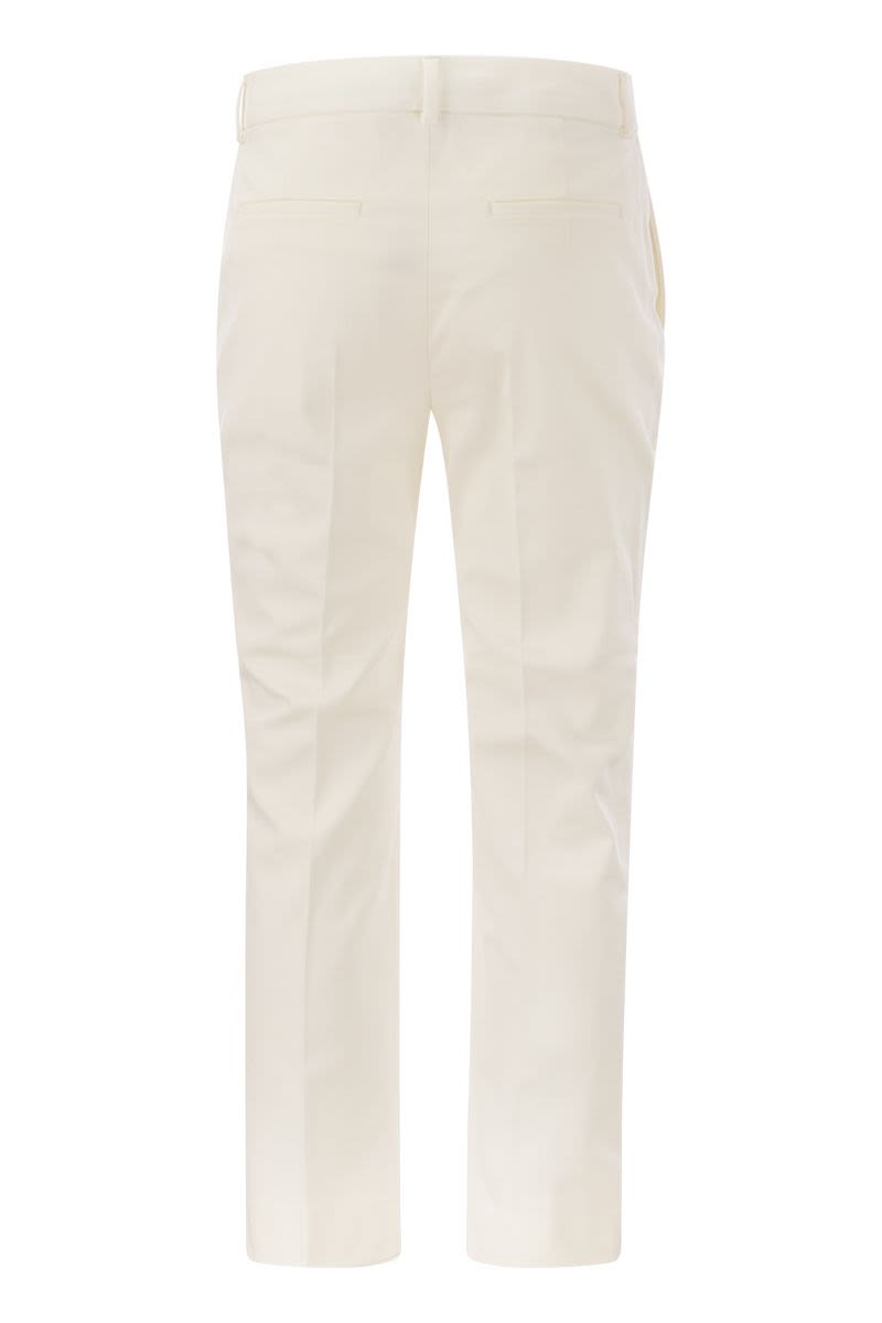 ETNA - Slim cotton trousers