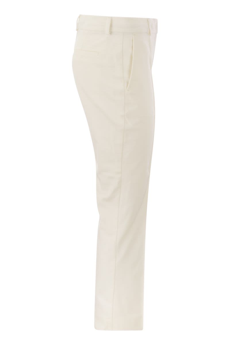 ETNA - Slim cotton trousers