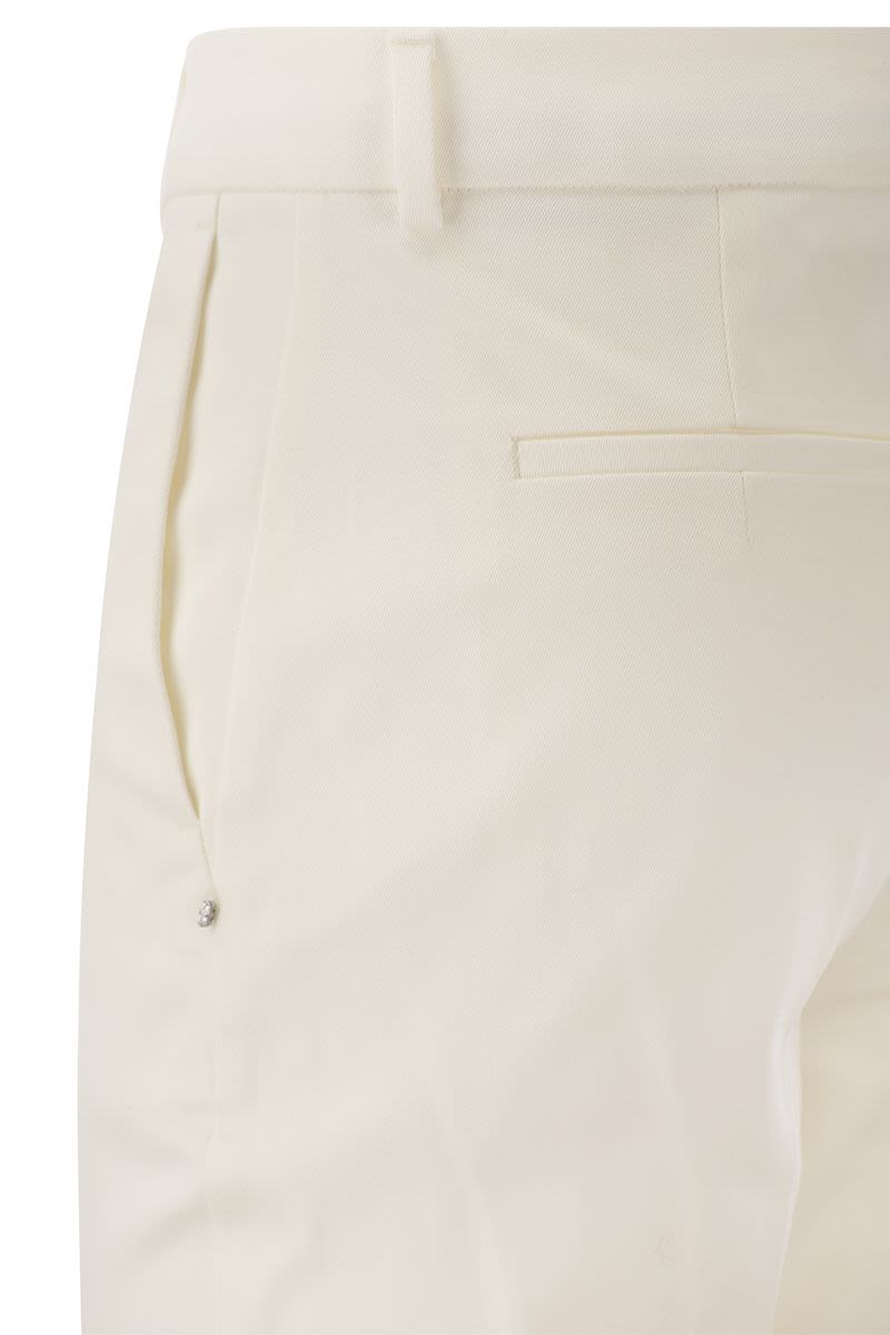 ETNA - Slim cotton trousers